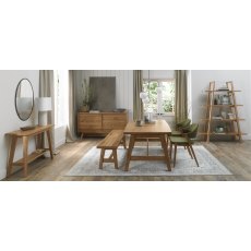 Rosen Rustic Oak Small Bench