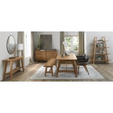 Rosen Rustic Oak Small Bench