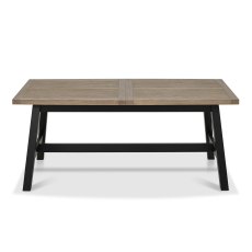 Rosen Weathered Oak & Peppercorn 4 - 6 Seater Dining Table