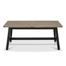 Rosen Weathered Oak & Peppercorn 4 - 6 Seater Dining Table