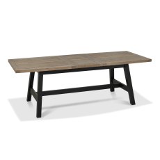 Rosen Weathered Oak & Peppercorn 4 - 6 Seater Dining Table