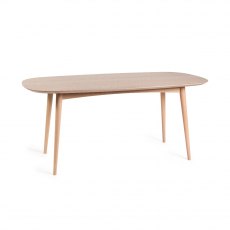 Johansen Scandi Oak 6 Seater Dining Table