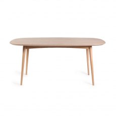 Johansen Scandi Oak 6 Seater Dining Table