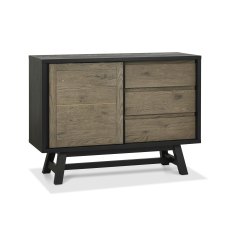 Rosen Weathered Oak & Peppercorn Narrow Sideboard