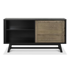 Rosen Weathered Oak & Peppercorn Wide Sideboard