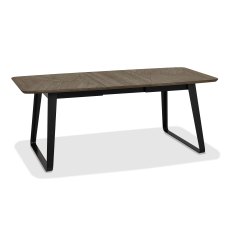 Castello Weathered Oak & Peppercorn 4-6 Seater Extension Dining Table