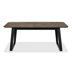 Castello Weathered Oak & Peppercorn 6-8 Seater Extension Dining Table