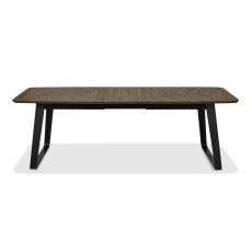 Castello Weathered Oak & Peppercorn 6-8 Seater Extension Dining Table