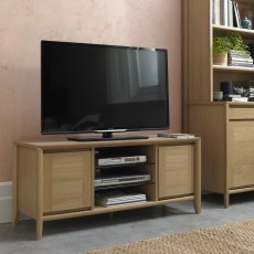 Jasper Oak Entertainment Unit