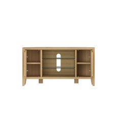 Jasper Oak Corner Entertainment Unit