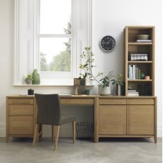 Jasper Oak Filing Cabinet
