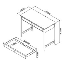 Jasper Oak Desk