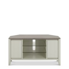 Jasper Grey Washed Oak & Soft Grey Corner Entertainment Unit