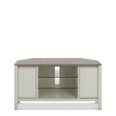 Jasper Grey Washed Oak & Soft Grey Corner Entertainment Unit