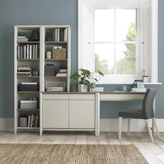 Jasper Grey Washed Oak & Soft Grey Desk