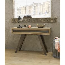 Garner Aged Oak Console Table with Drawers