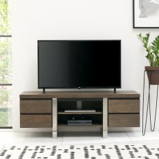 Turner Dark Oak Wide Entertainment Unit