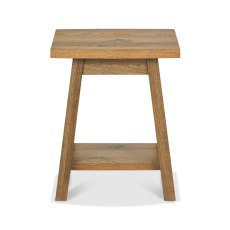 Rosen Rustic Oak Lamp Table