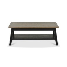 Rosen Weathered Oak & Peppercorn Coffee Table