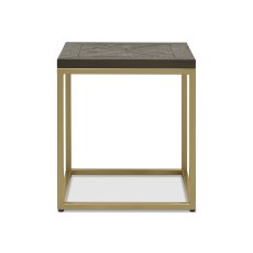 Varela Fumed Oak Lamp Table