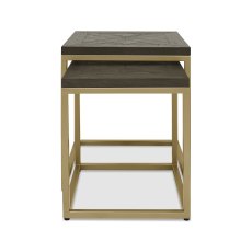 Varela Fumed Oak Nest of Tables