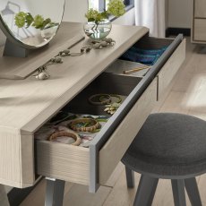 OIsen Scandi Oak & Dark Grey Dressing Table