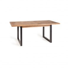 Lowry Rustic Oak 6-8 Seater Dining Table