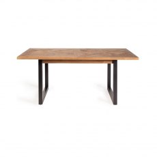 Lowry Rustic Oak 6-8 Seater Dining Table