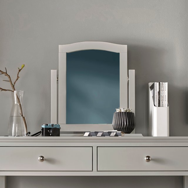Palmer - Soft Grey Vanity Mirror Palmer - Soft Grey Vanity Mirror