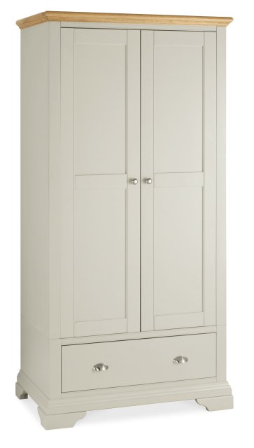 Colman - Soft Grey Double Wardrobe Colman - Soft Grey Double Wardrobe