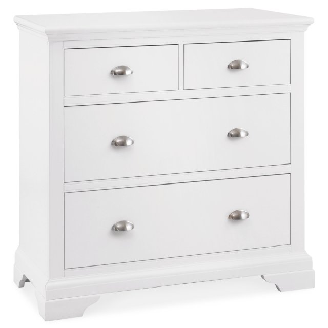 Colman White 4 Drawer Chest Colman White 4 Drawer Chest