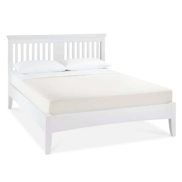 Colman - White Double Bed Frame 135cm Colman - White Double Bed Frame 135cm