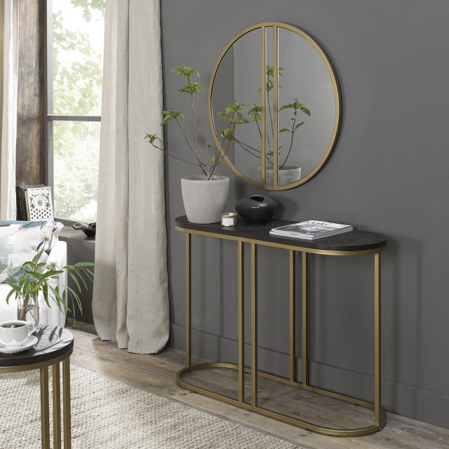 Lloyd - Peppercorn Ash Console Table