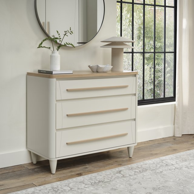 Norman - Scandi Oak 3 Drawer Chest Norman - Scandi Oak 3 Drawer Chest