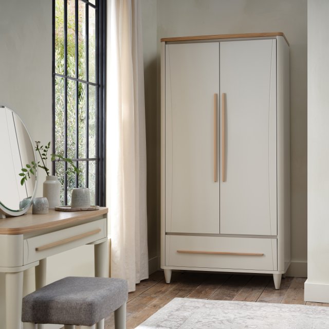 Norman - Scandi Oak Double Wardrobe Norman - Scandi Oak Double Wardrobe