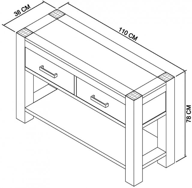 Blake Light Oak Console Table Living Room Furniture Home Origins