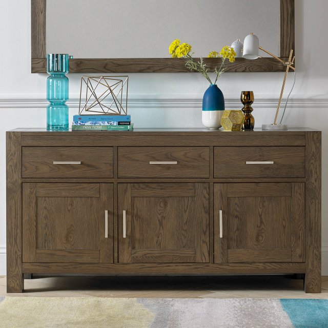 Blake Dark Oak Wide Sideboard Blake Dark Oak Wide Sideboard
