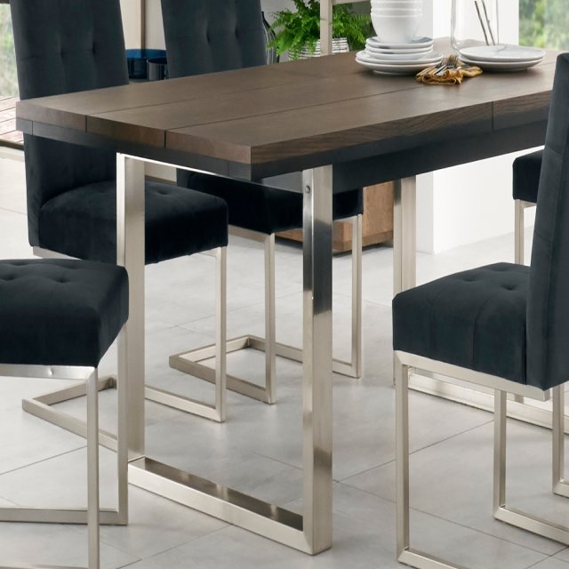 Turner - Dark Oak 6-8 Seater Extendable Dining Table Turner - Dark Oak 6-8 Seater Extendable Dining Table