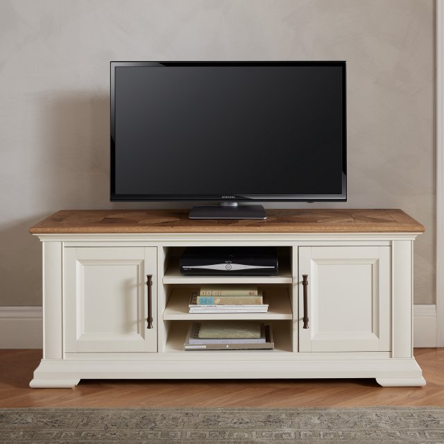Rivera Two Tone Wide Media Unit Rivera Two Tone Wide Media Unit