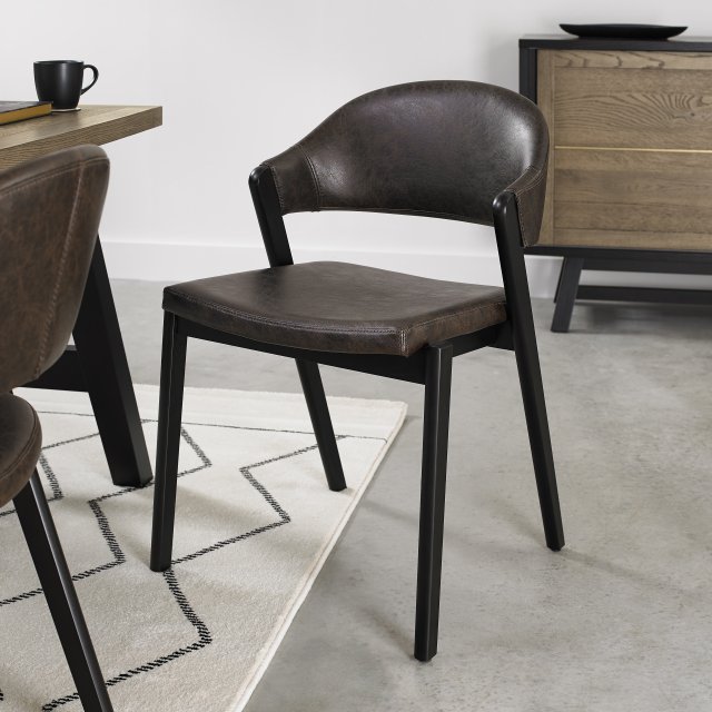 Rosen - Peppercorn Dining Chair in Old West Vintage Fabric (Pair) Rosen - Peppercorn Dining Chair in Old West Vintage Fabric (Pair)