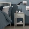 Palmer Soft Grey 1 Drawer Bedside Table