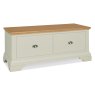 Colman Soft Grey & Pale Oak Blanket Box