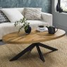 Bosco Rustic Oak Large Coffee Table