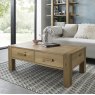 Blake Light Oak Coffee Table With Drawers