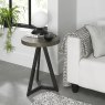 Bosco Fumed Oak Lamp Table