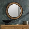 Bosco Rustic Oak Wall Mirror