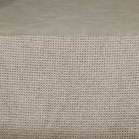 Beige Fabric & Vintage Stone Faux Leather