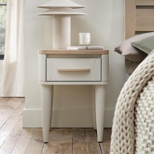 A tale of two nightstands ✨⁠ One with a single drawer⁠ One with two⁠ ⁠ The Norman Bedside T...