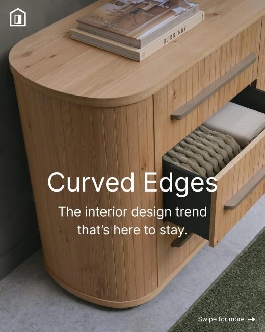 Curves continue to shape furniture... 
