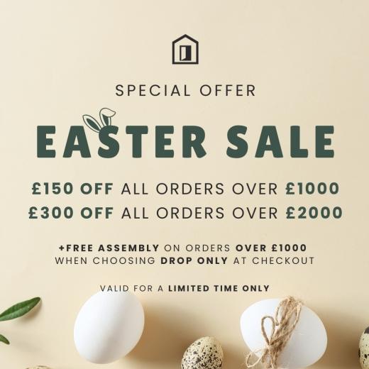 🐣 We’ve got a little Easter treat for you…⁠ ⁠ ✨ Up to £300 off your order and free in-h...